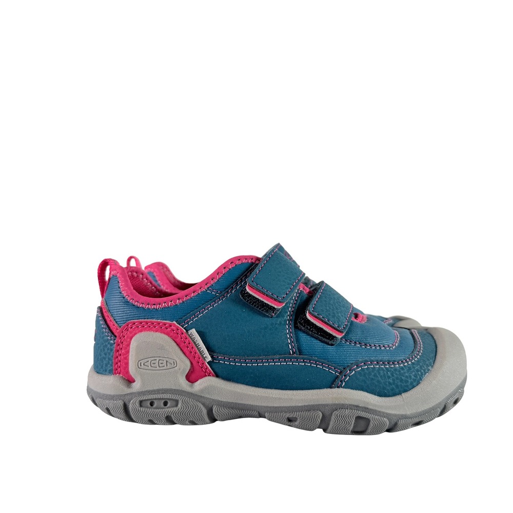 KEEN Knotch Hollow DS Blue Coral Pink Peacock Kids Size 13 Sneaker 1025895